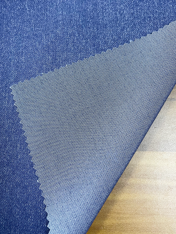 ジーンズライクウーブン AH-47335 52%R+47%T+1%SP 伸縮性に優れ、長時間維持可能、綿含有率が高い ジーンズライクウーブン AH-47335 52%R+47%T+1%SP 伸縮性に優れ、長時間維持可能、綿含有率が高い